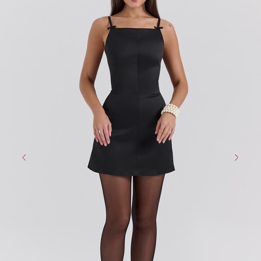 House of CB Black Dainty Mini Dress
